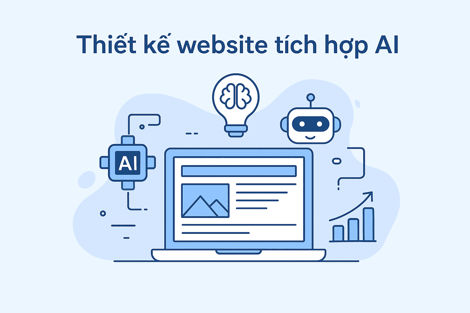 Thiết kế website tích hợp AI
